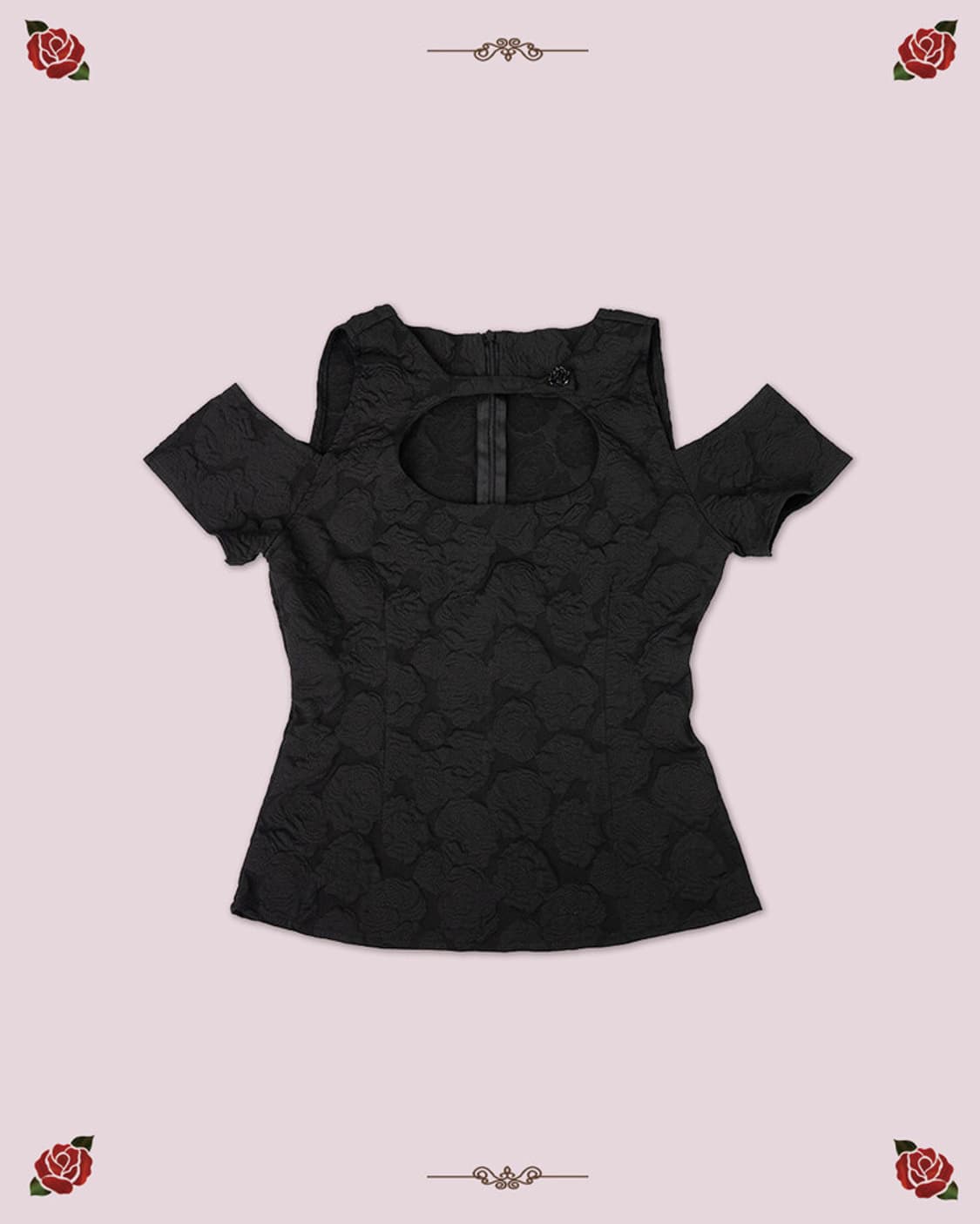 elfelfelf 엘프엘프엘프아카이브스 ROSE HALTER BLOUSE 상품이미지1