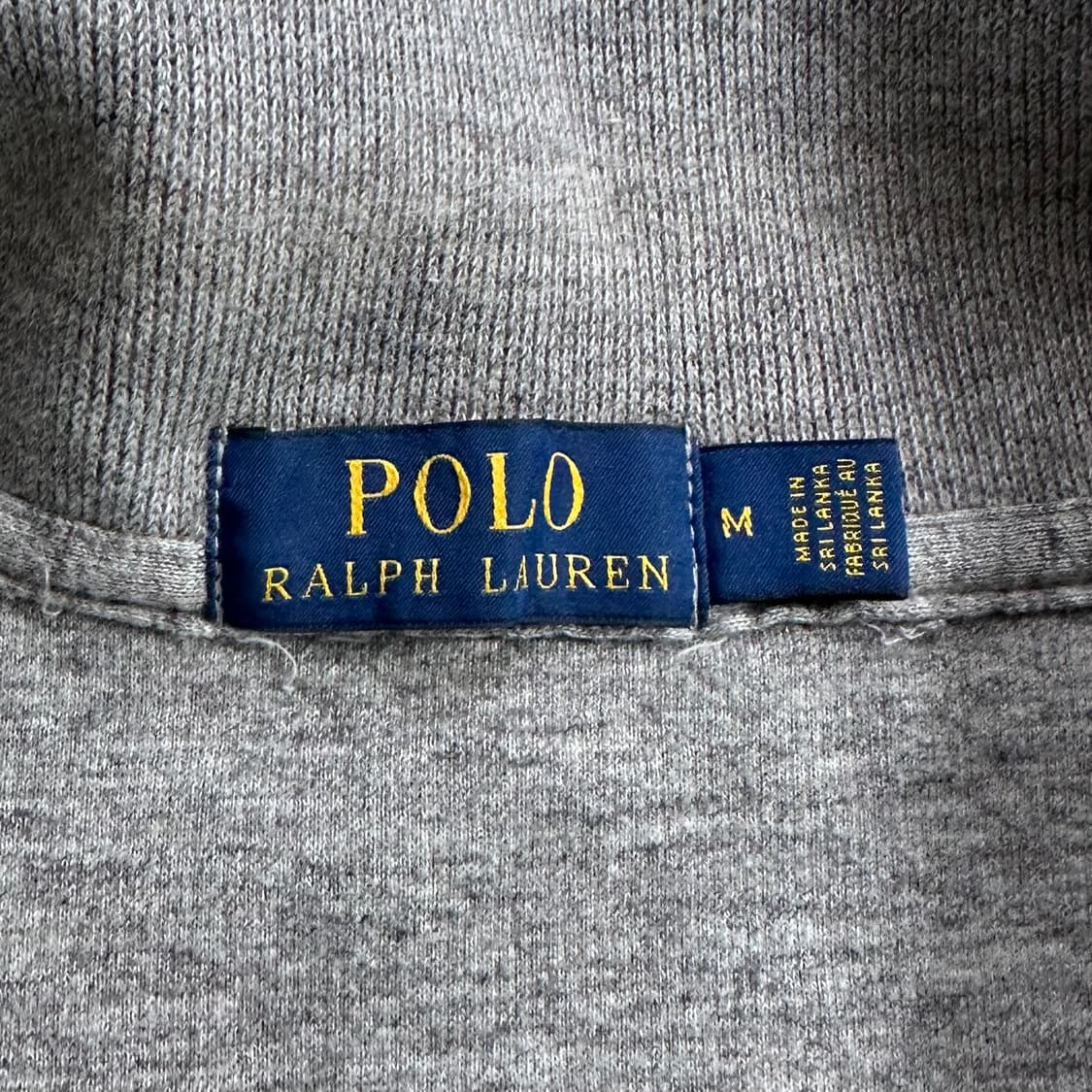 폴로 랄프로렌 그레이 반집업 상품이미지6