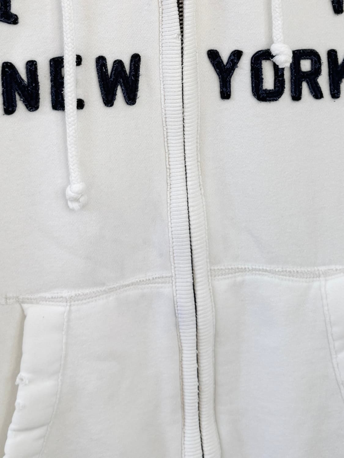 아베크롬비 화이트 후드집업 상품이미지6