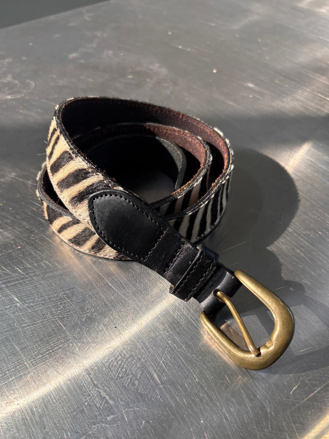 Haircalf Leather Belt 상품이미지3