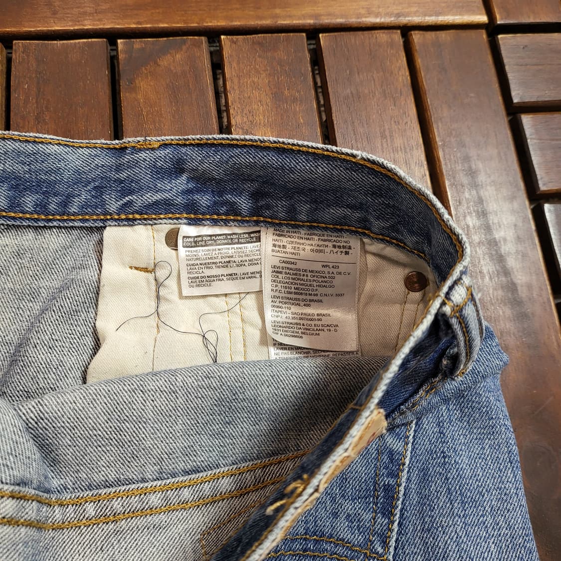 리바이스 청바지 501 (34) 상품이미지9