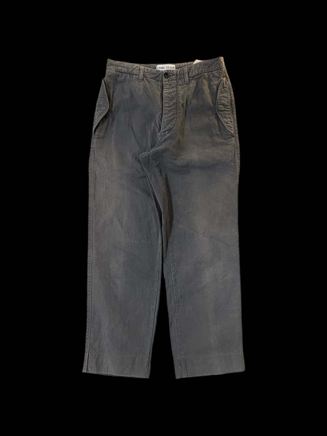 스톤아일랜드 코튼 가먼트다이드 팬츠 상품이미지1