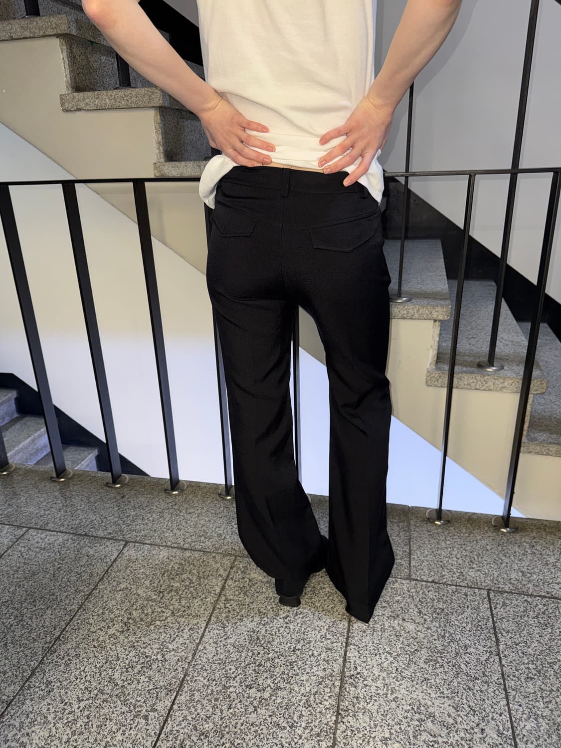 bootcut slacks 상품이미지2