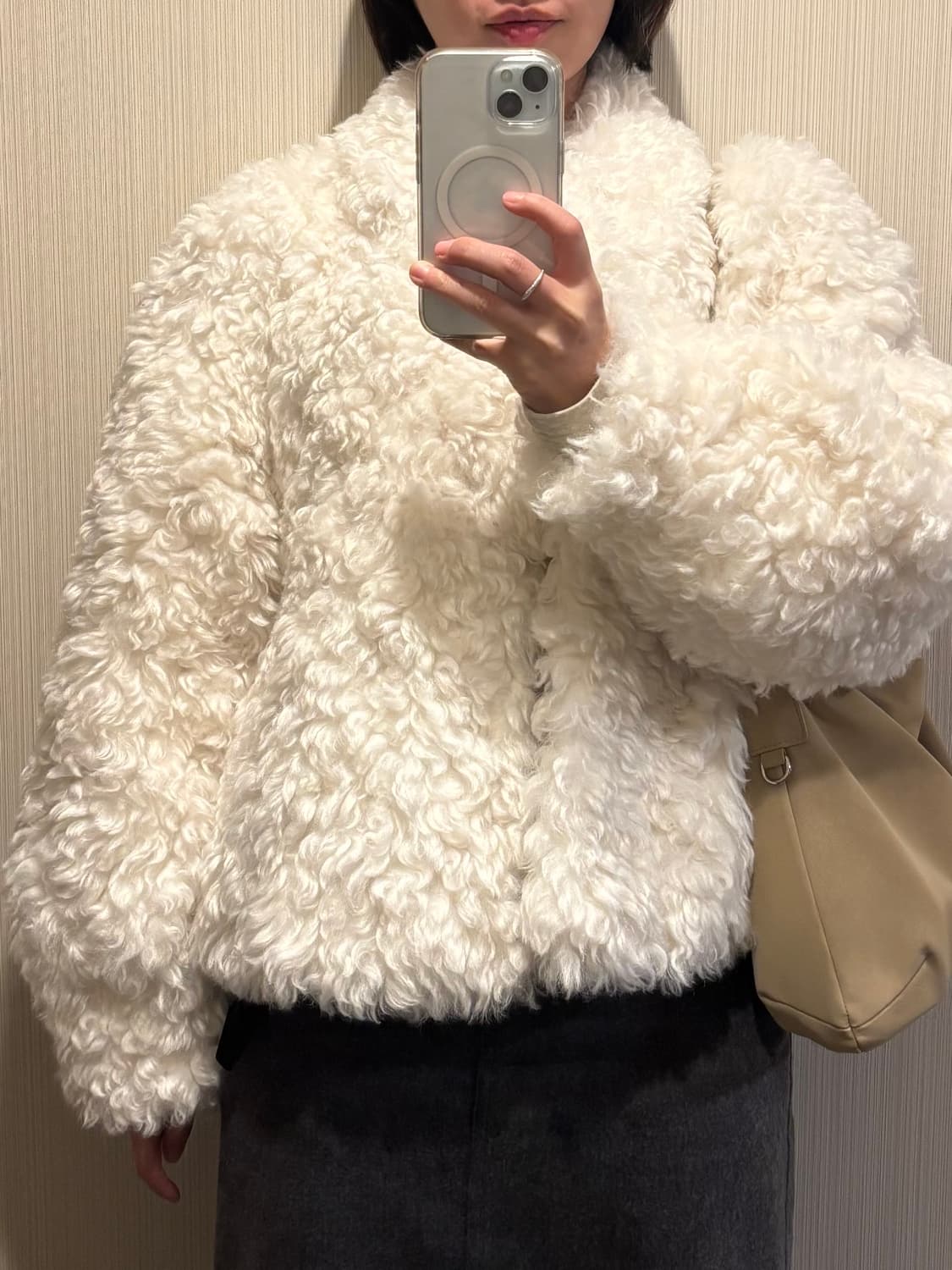 [새상품] 망고매니플리즈 찰리 퍼자켓 (2025 신상) 상품이미지3