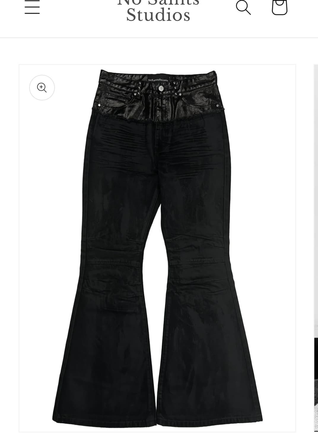 Nosaints studios waxed pants 상품이미지1