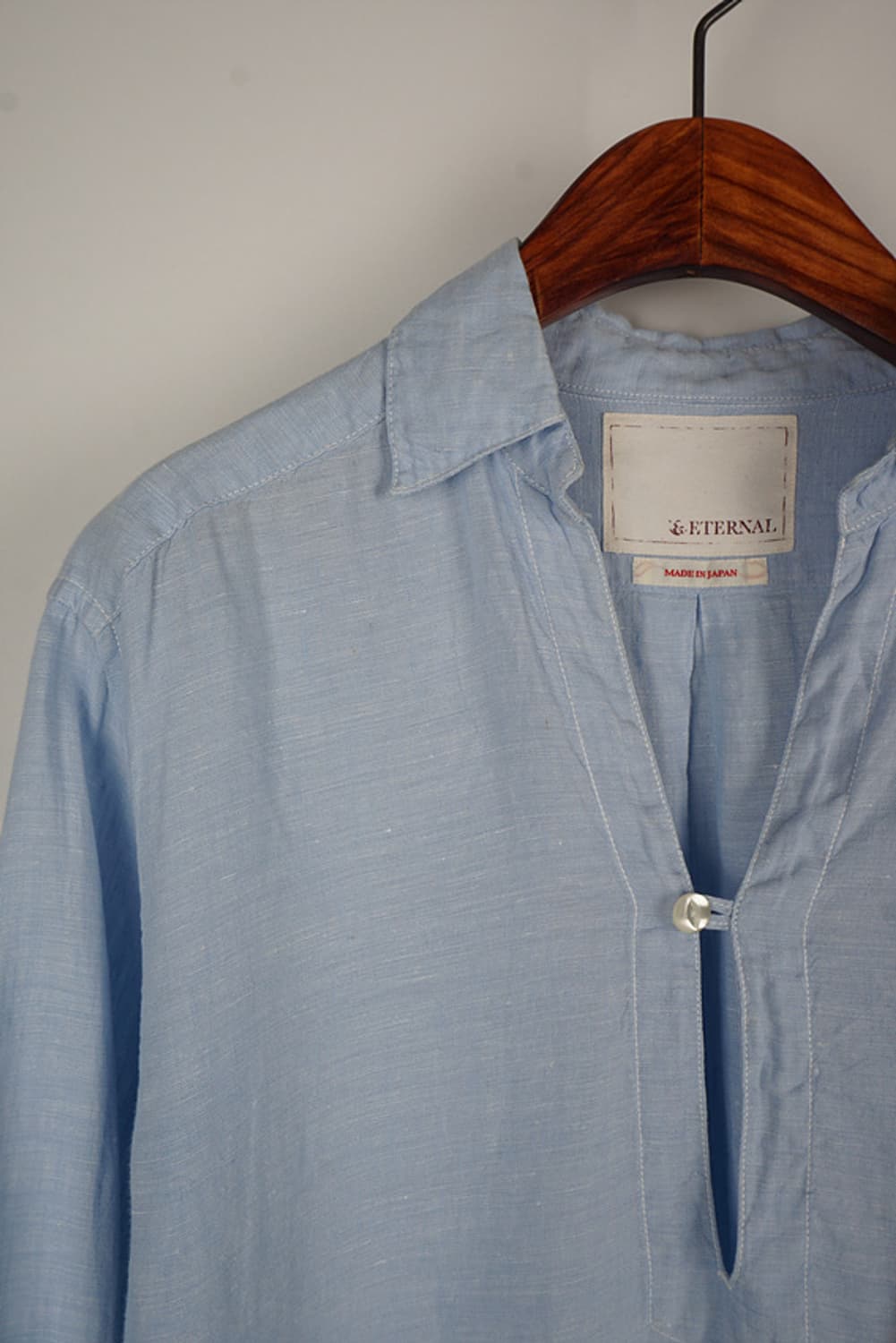 ETERNAL indigo chambray pullover shirt 상품이미지2