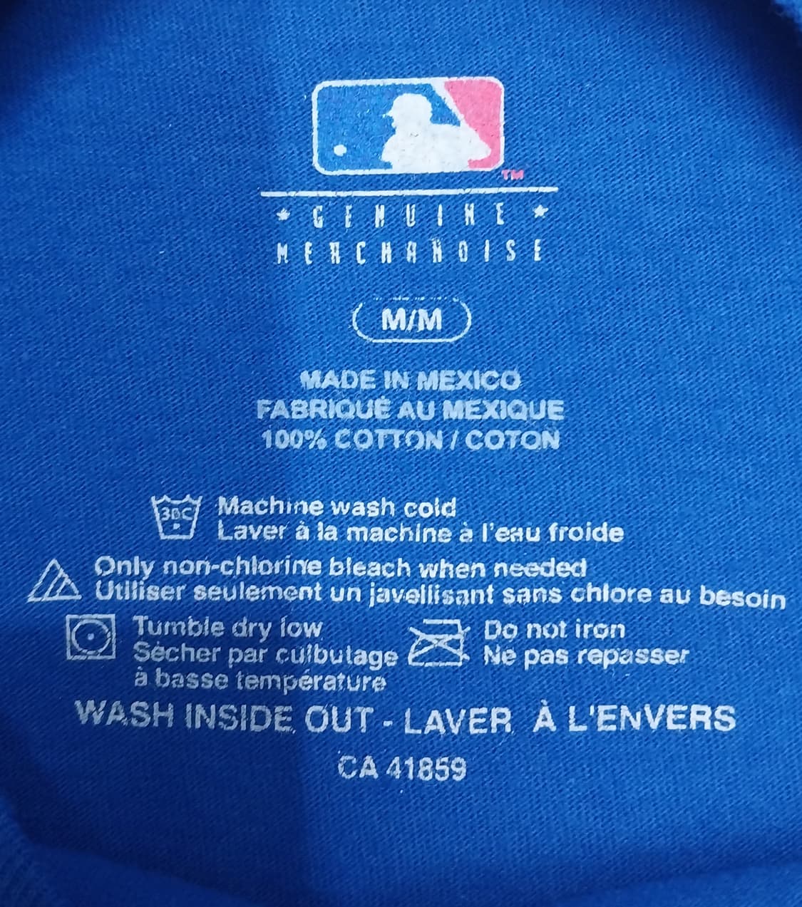 제뉴인 머천다이즈 MLB 토론토 블루제이스 반팔티 M 상품이미지3