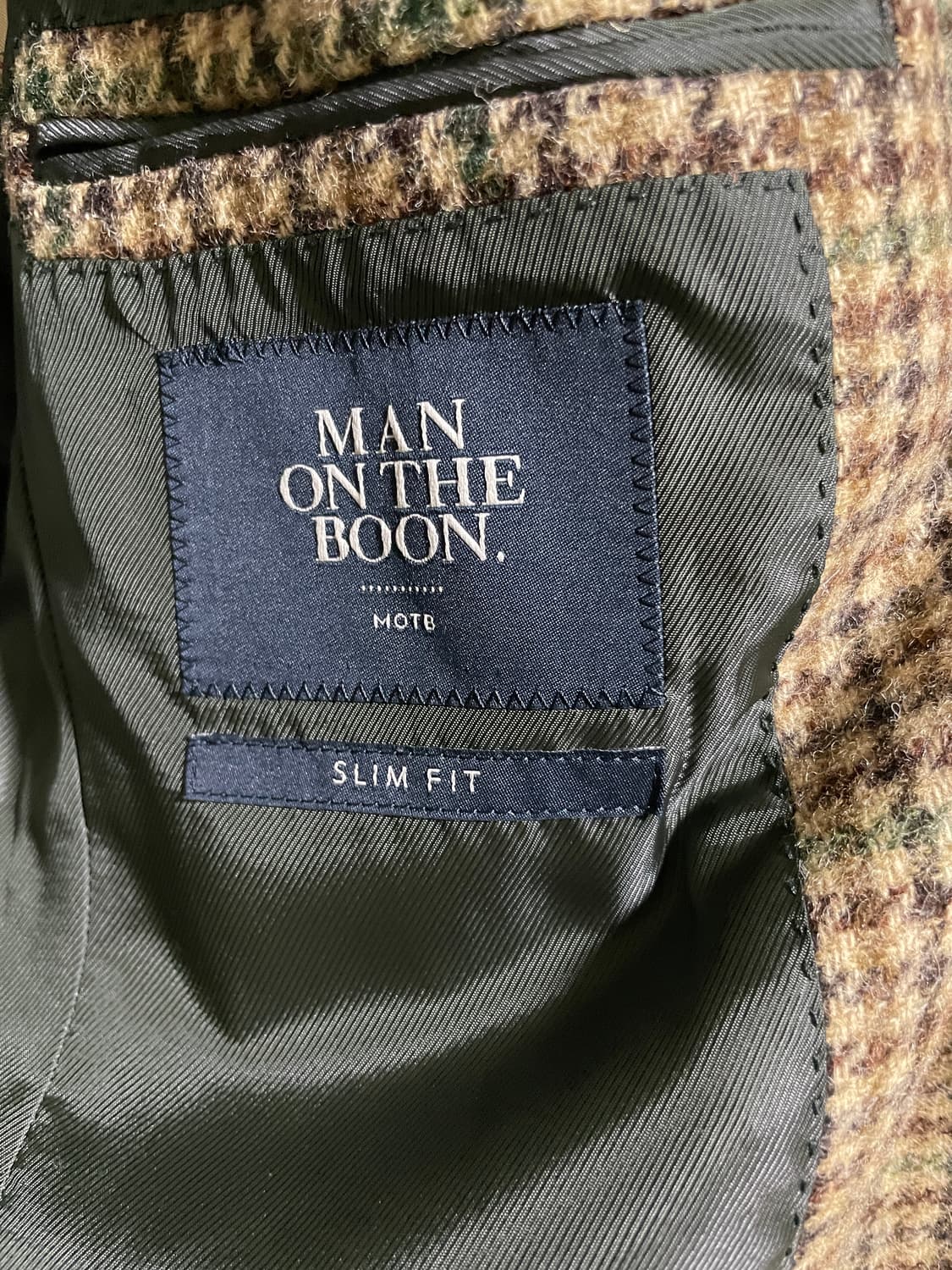 맨온더분 아브라함 문 트위드 블레이저 상품이미지5