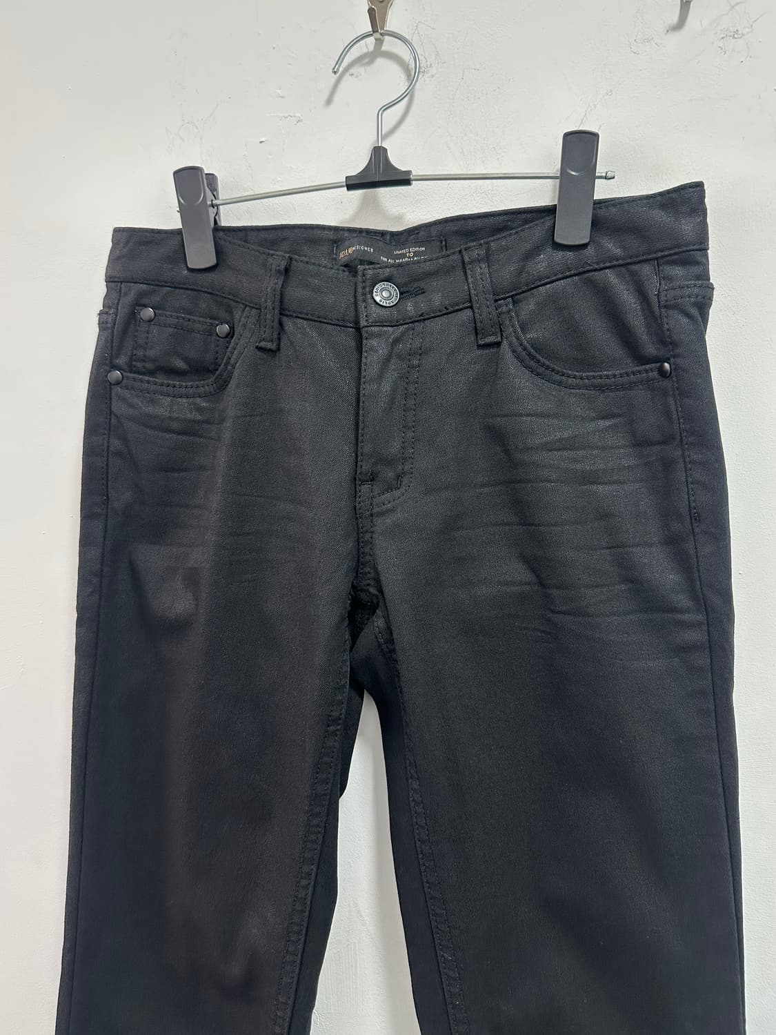 주름 가공 블랙 코팅진 상품이미지1