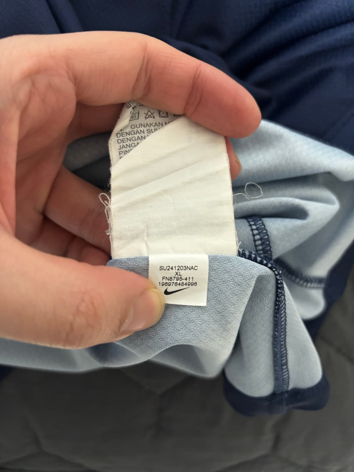 PSG 24/25 홈 유니폼 이강인 XL 레플리카 정품 택보유 상품이미지7