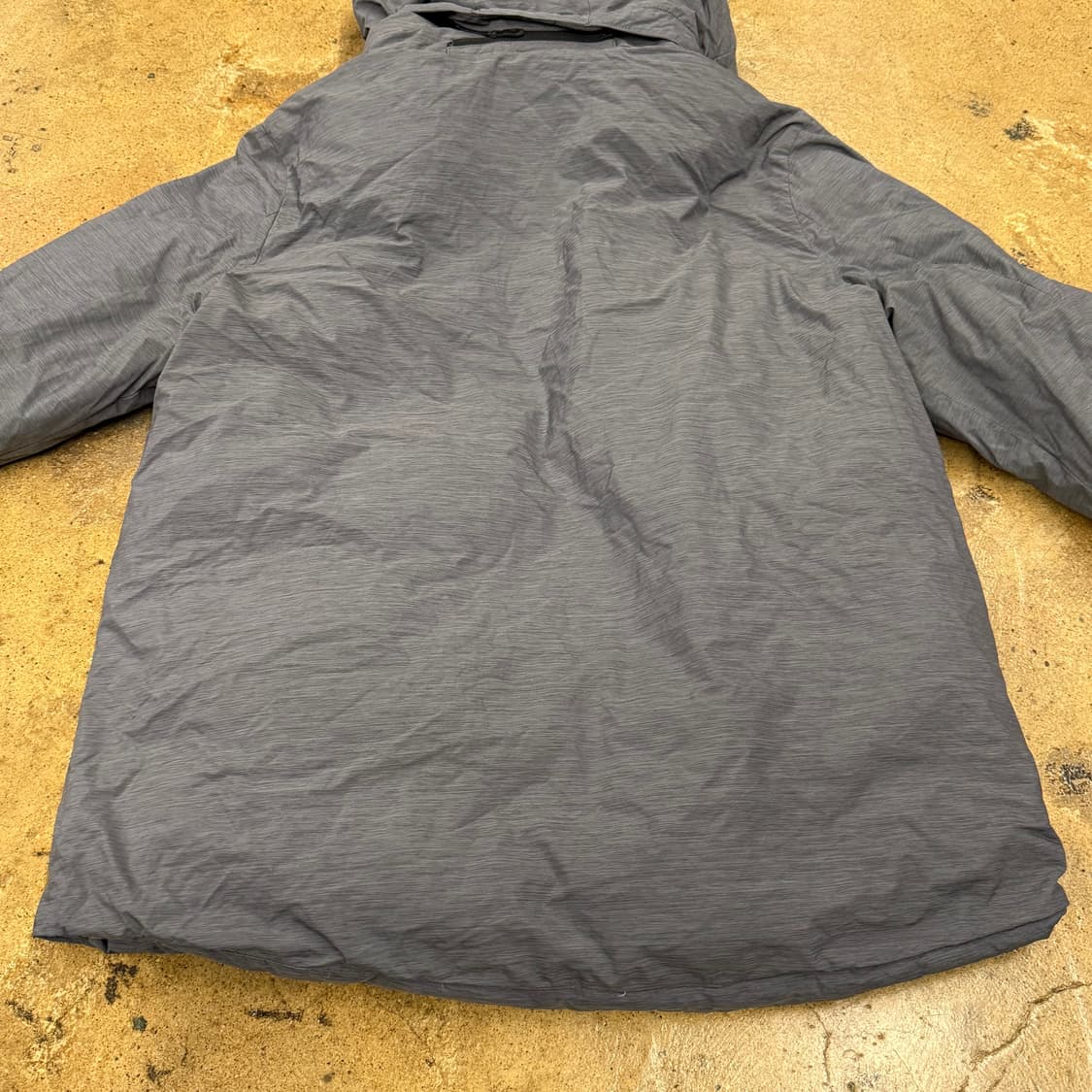 [정품/L] 다이나핏 경량 패딩 후드 그레이 b17 상품이미지4