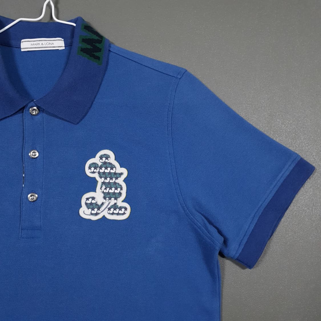 XL) 마크앤로나 골프 X 디즈니 미키마우스 스컬 반팔 카라티 폴로 셔츠 상품이미지3