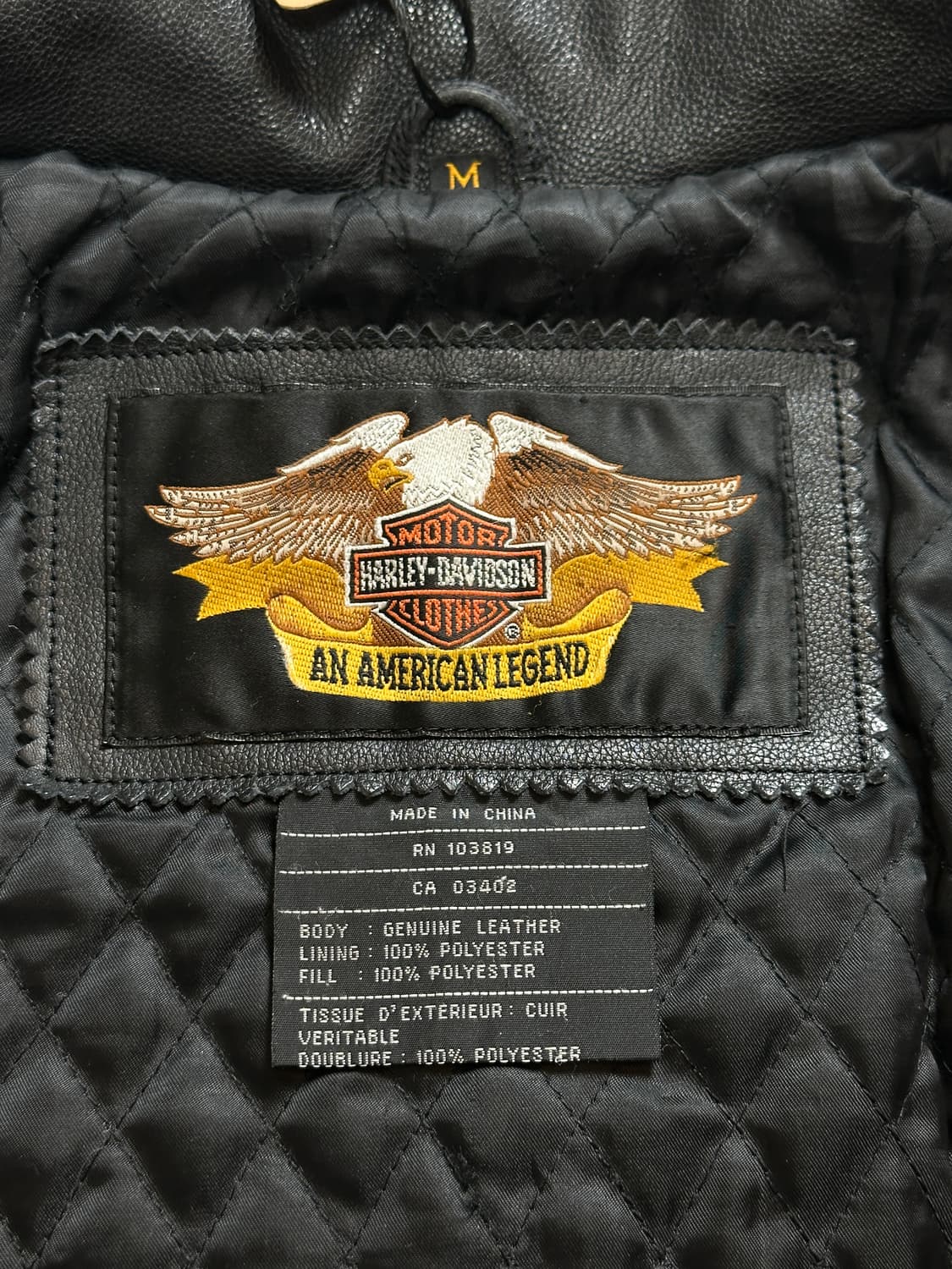 *RARE* 할리데이비슨 플레임 레더 자켓 빈티지 레더 자켓 바이커 상품이미지9