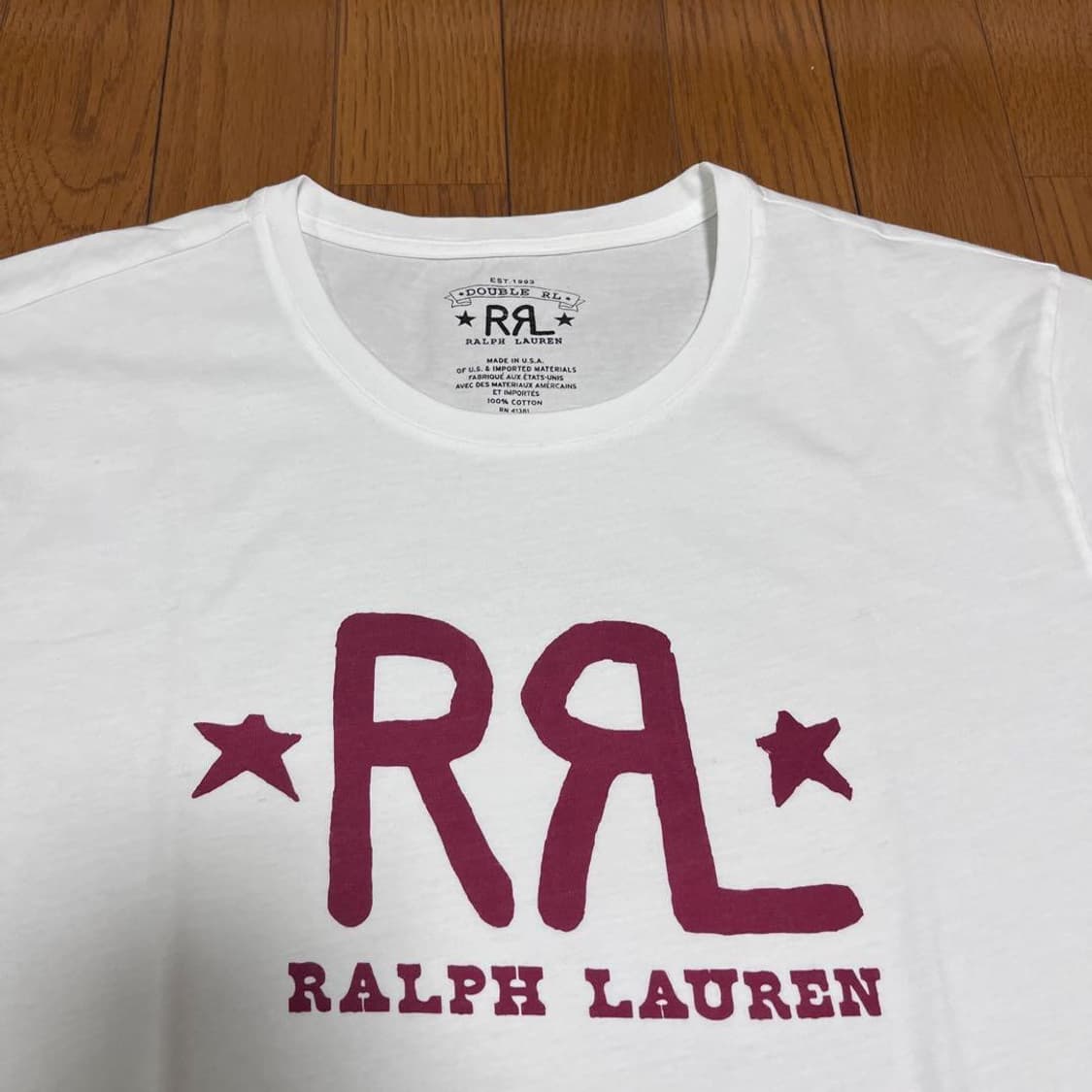 RRL 투스타 로고 크루넥 그래픽 티셔츠 상품이미지2