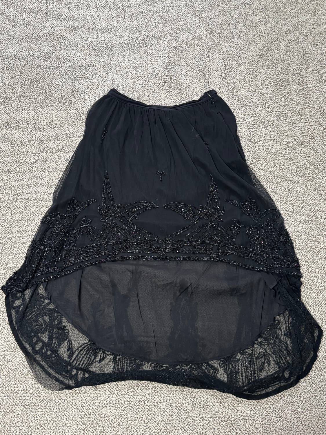 비즈 디테일 샤스커트  상품이미지3