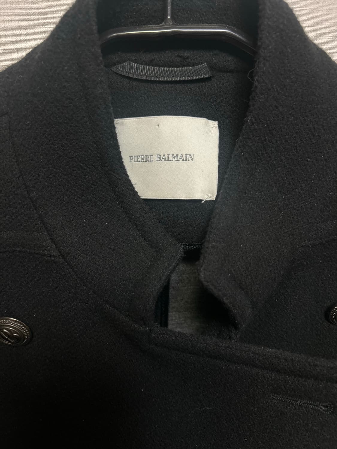 PIERRE BALMAIN DOBLE BREASTED PONCHO 상품이미지6
