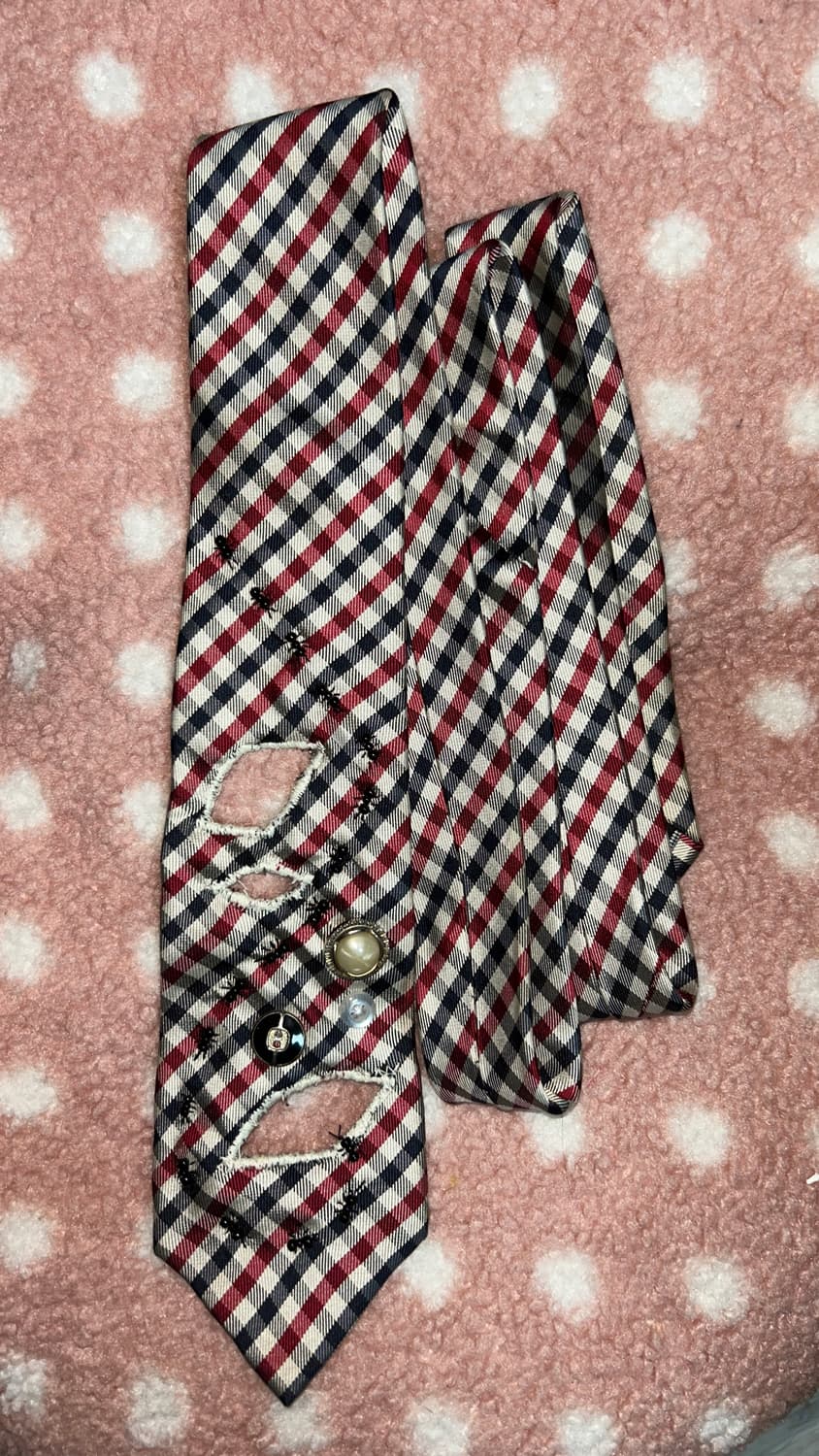 돌아가는 개미 넥타이 상품이미지1