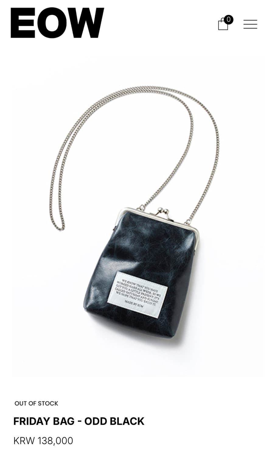 EOW friday bag 상품이미지1