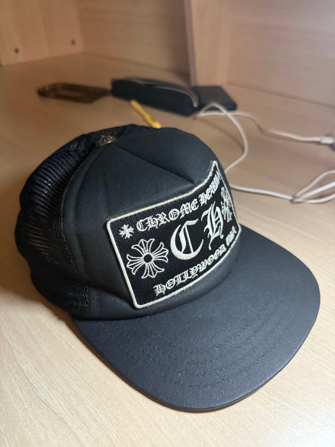 크롬하츠 캡 블랙 모자 상품이미지1