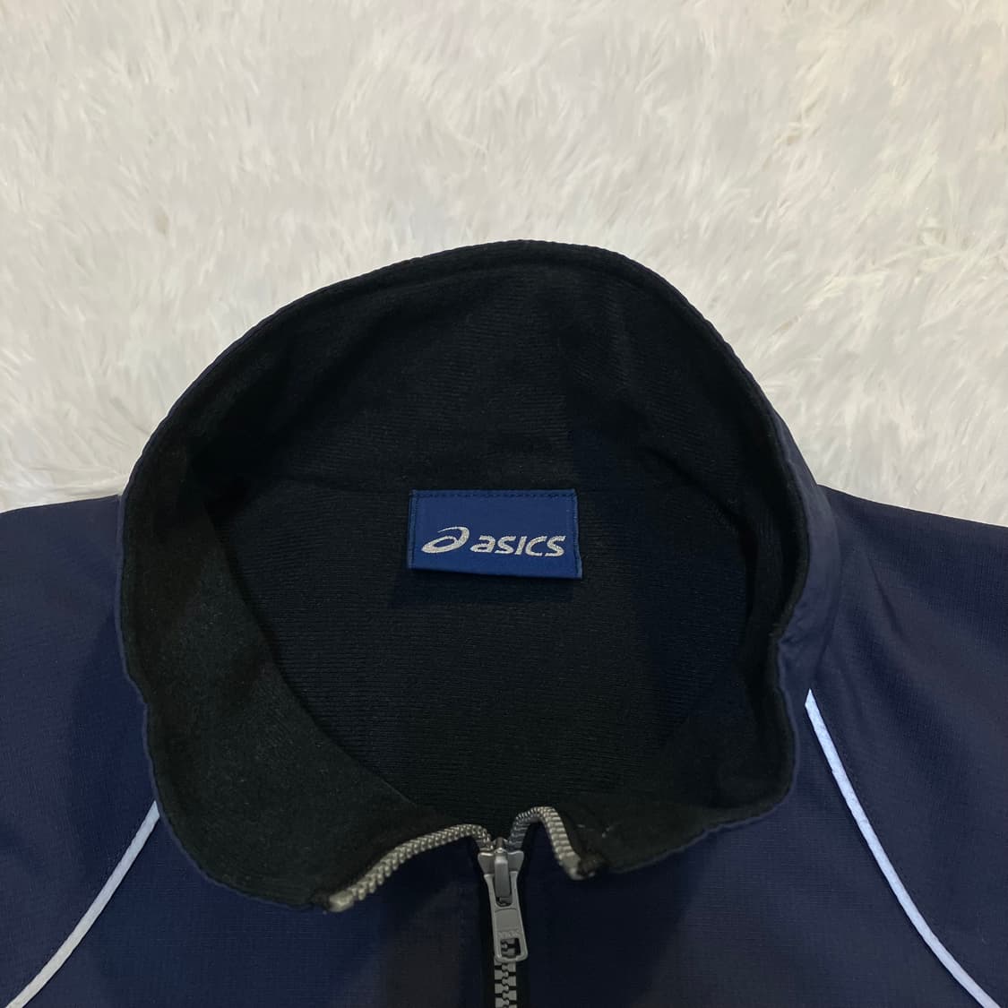  빈티지 아식스 네이비 바람막이 835 y2k 스트릿 모리 갸루 일본빈티 상품이미지6