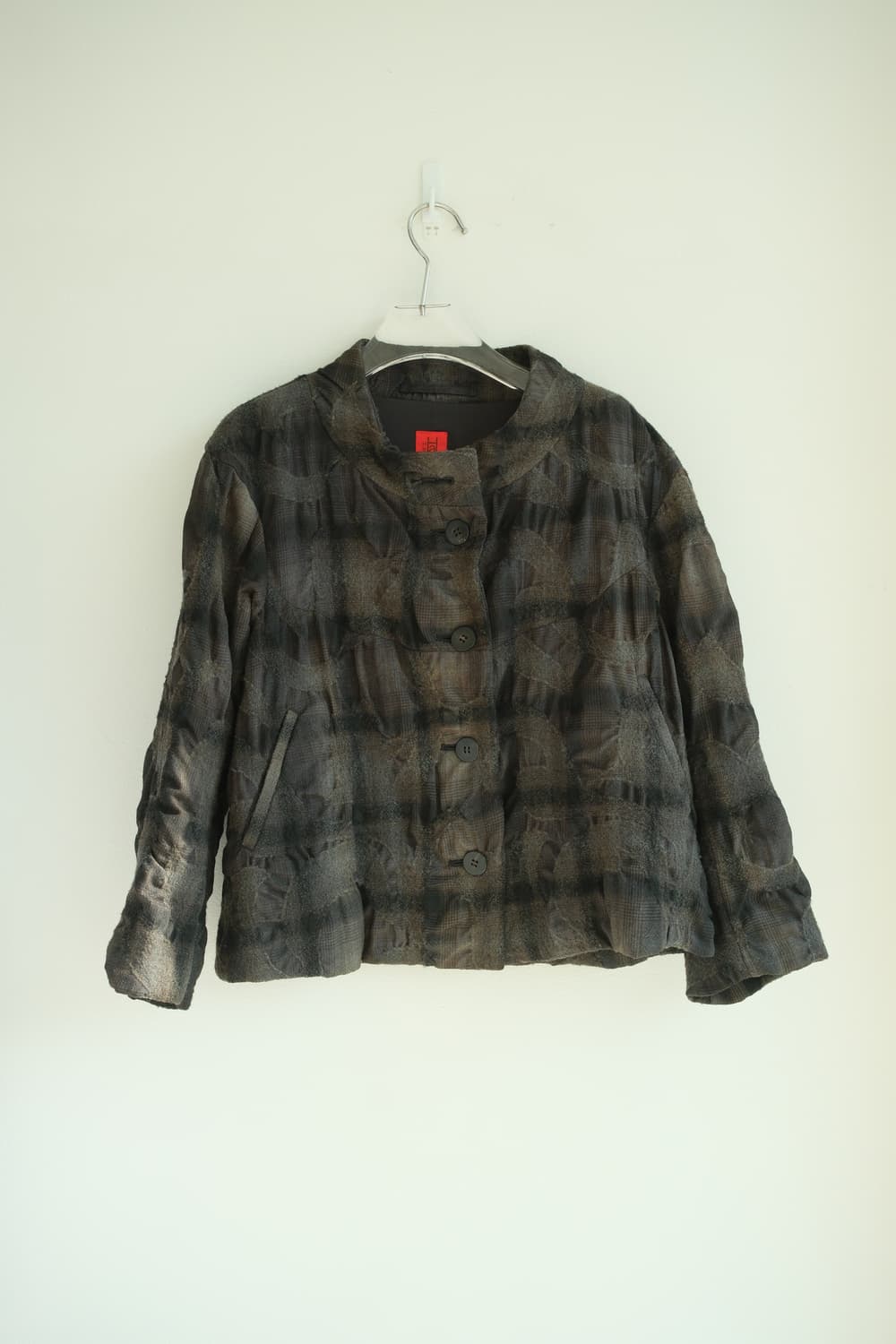 Shrunken check jacket 상품이미지5