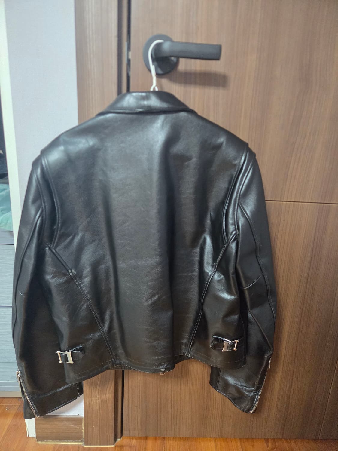 토니웩 카프 레더 블루종 자켓 M 상품이미지2