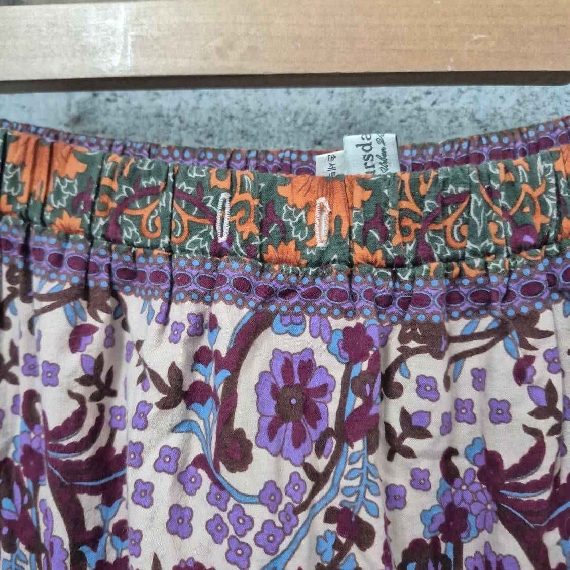 썰스데이아일랜드 보헤미안스커트 상품이미지4