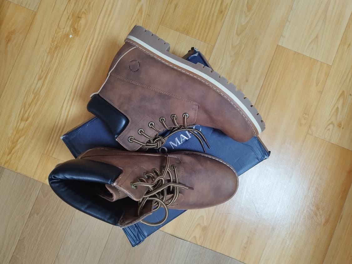 팀버랜드 스타일 미제 브라운 워크부츠 (285) 상품이미지3