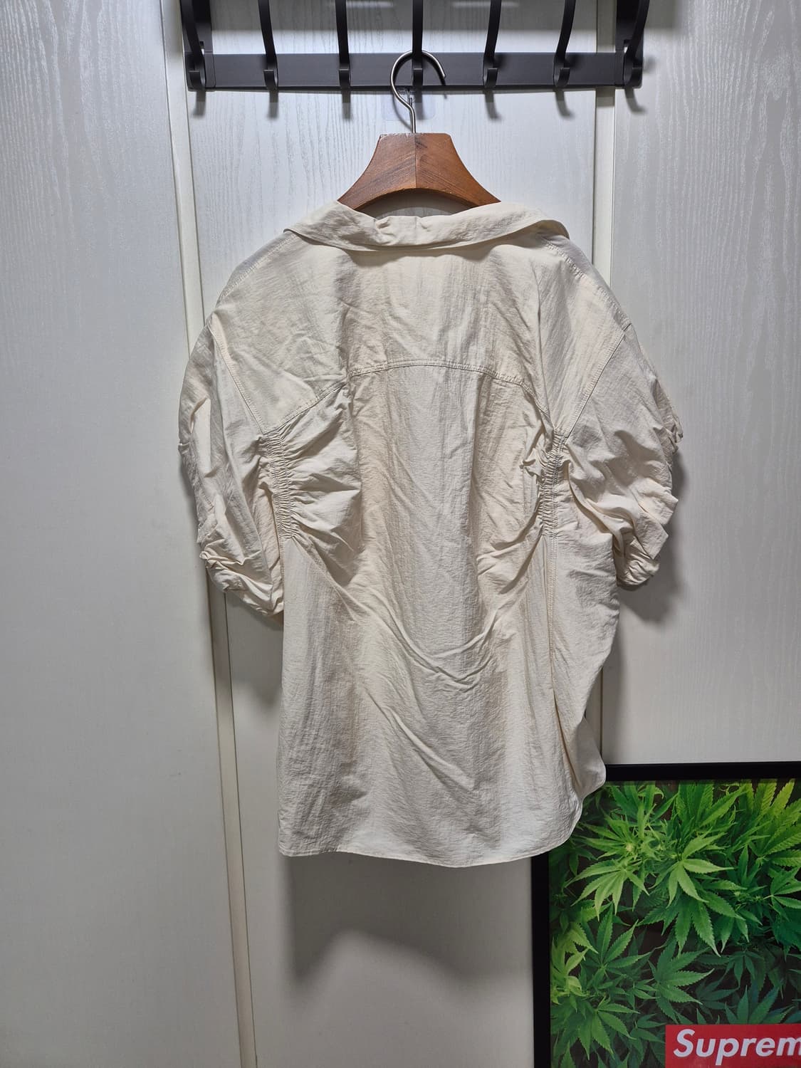 (타임세일)(새상품)Day 베이지 반팔 블라우스 상품이미지10