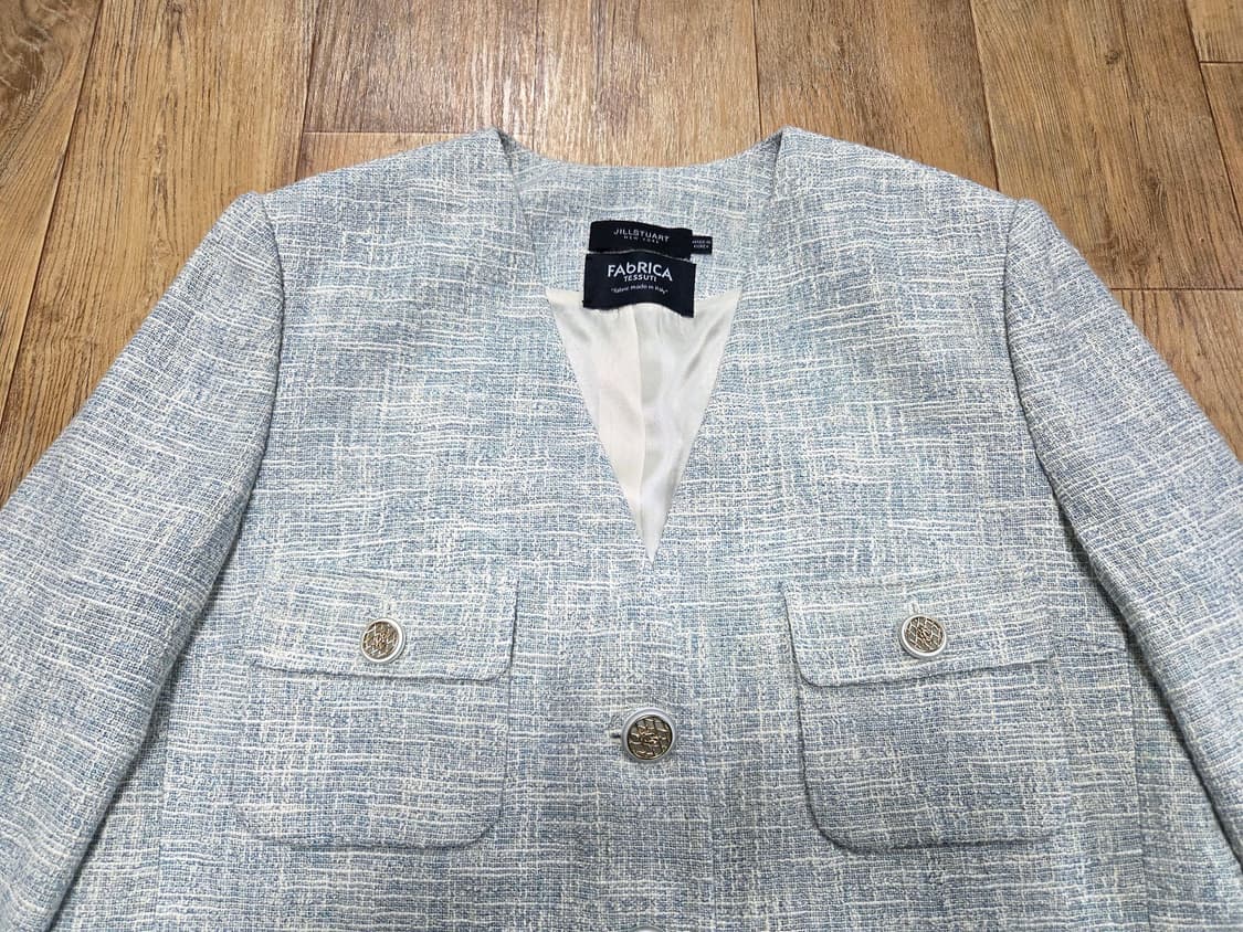 질스튜어트(JILLSTUART) 스트레치 면혼방 트위드자켓 55-66 상품이미지4