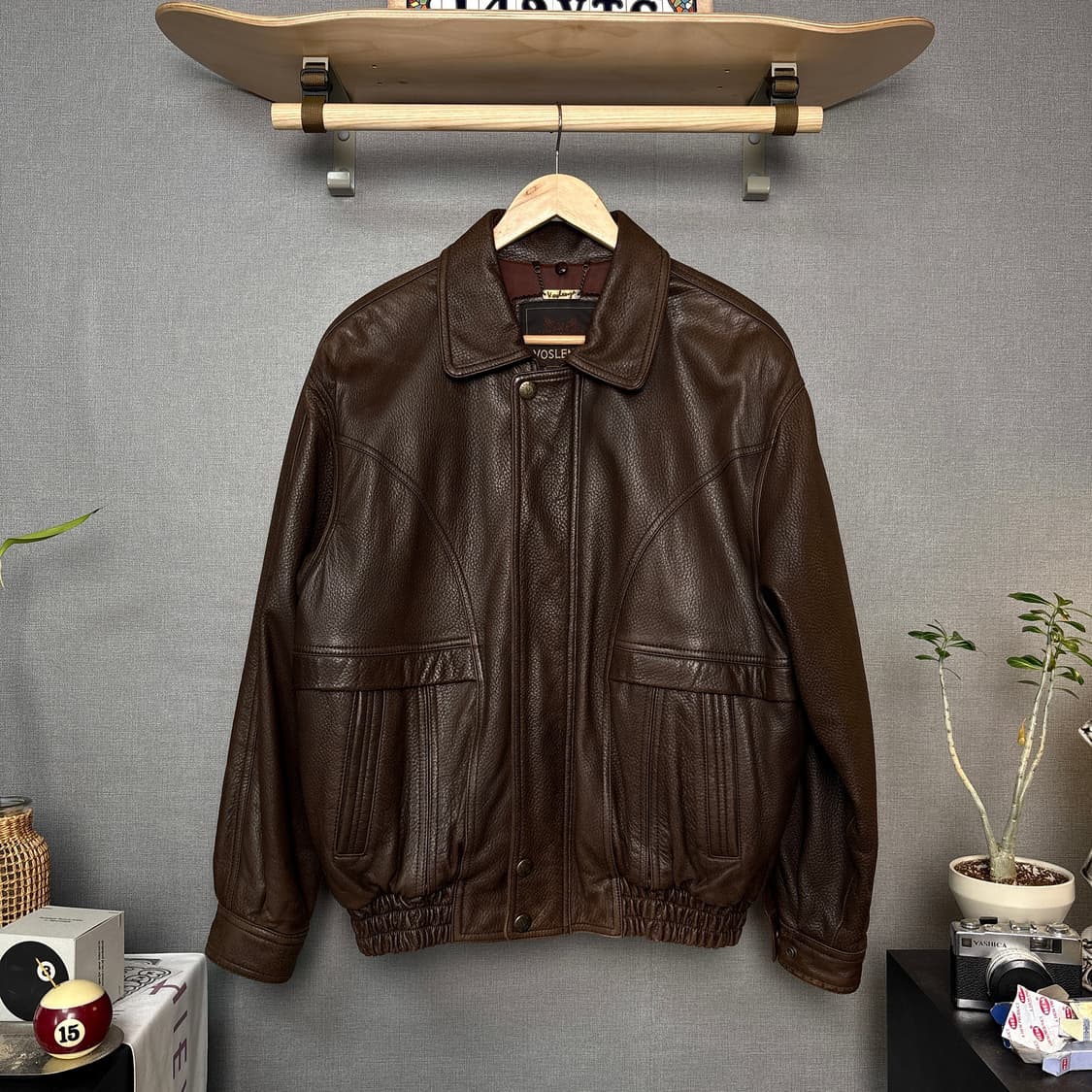 램스킨 봄버자켓 상품이미지2