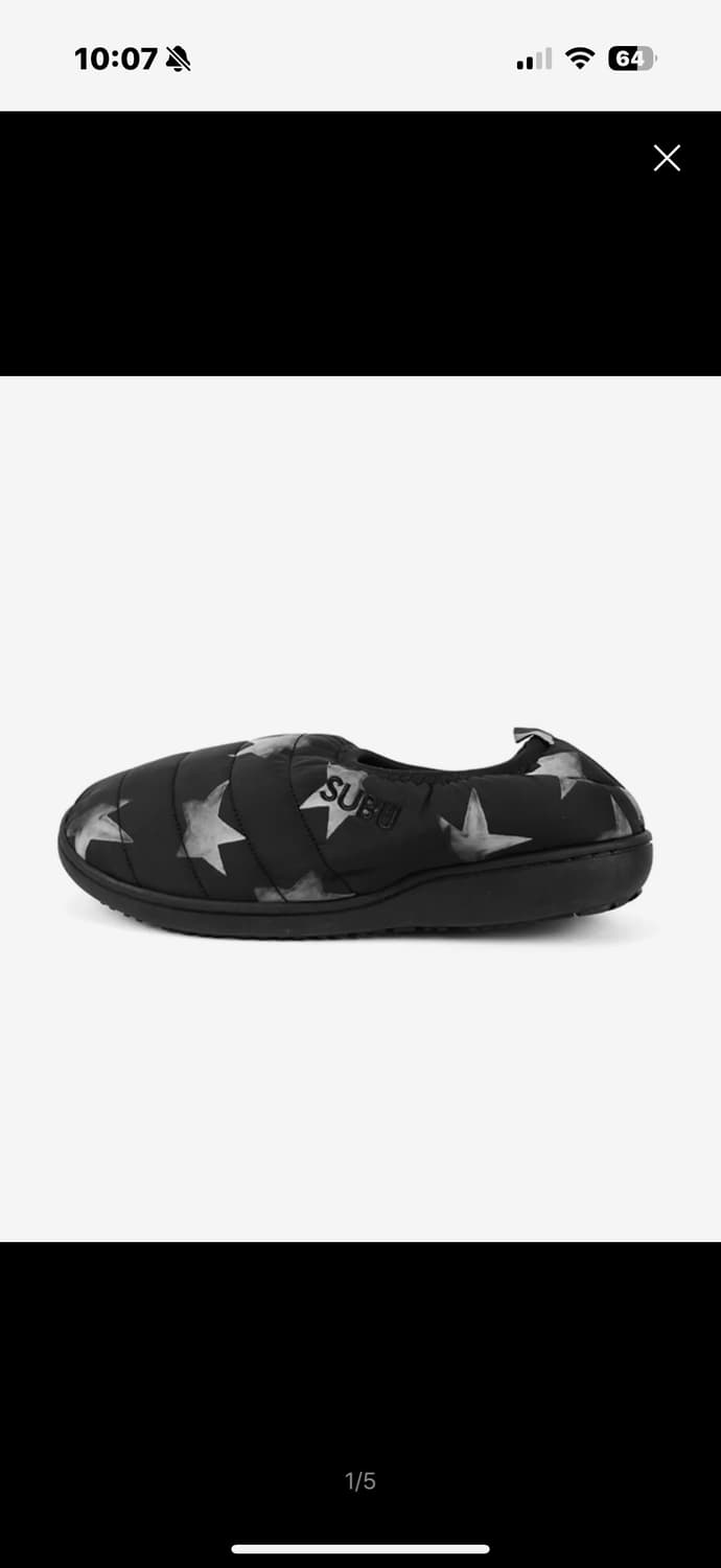 새상품 00사이즈 Subu 스부 패커블 샌들 스타  상품이미지1