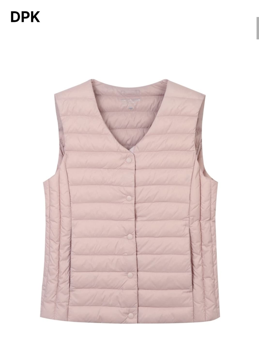 탑텐 구스다운 경량패딩조끼 77 100사이즈 새옷 상품이미지1