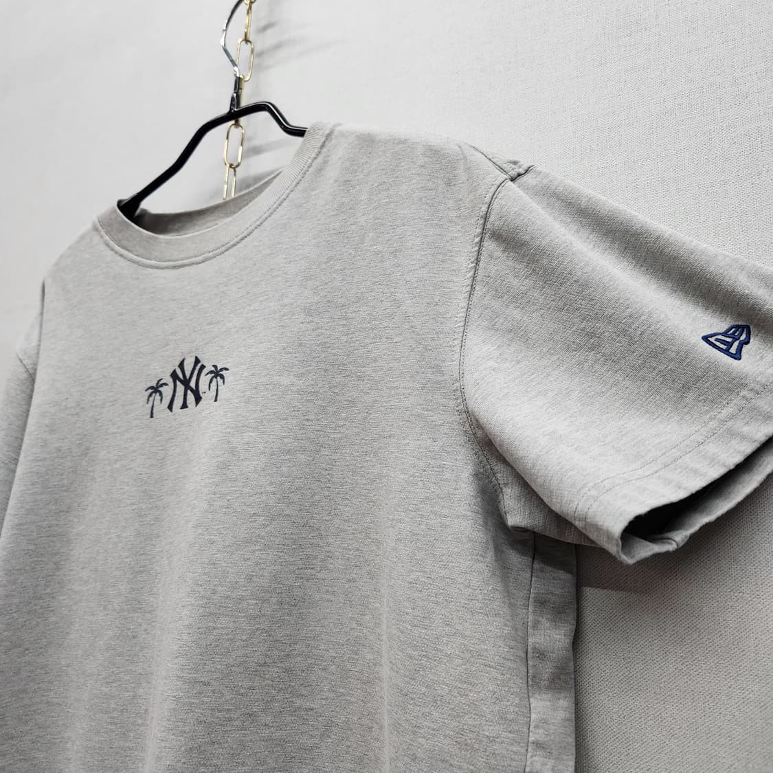 뉴에라 뉴욕양키스 야자수 빅프린팅 반팔티 M(M~L) 상품이미지3