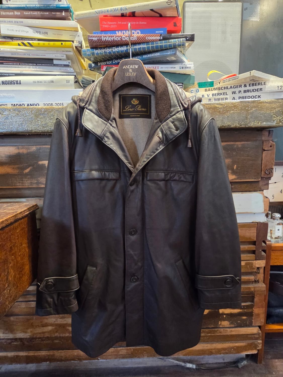 로로피아나 램스킨 자켓 상품이미지1