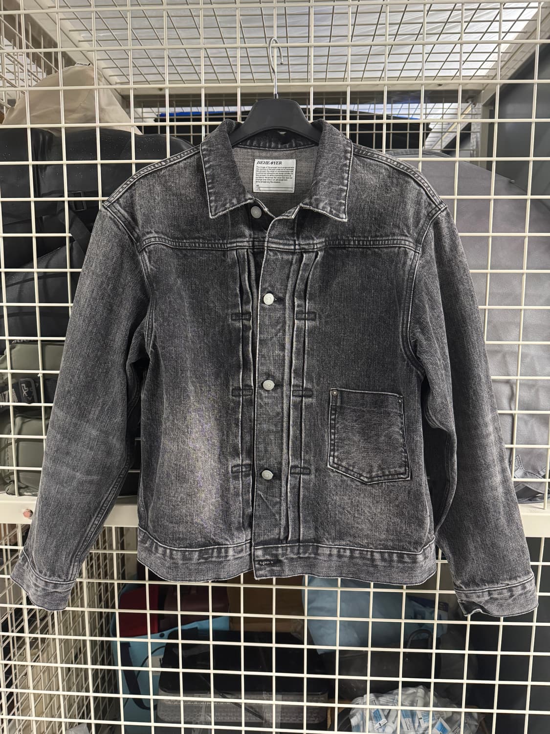 [3]비헤비어 TYPE-1 데님자켓 상품이미지1