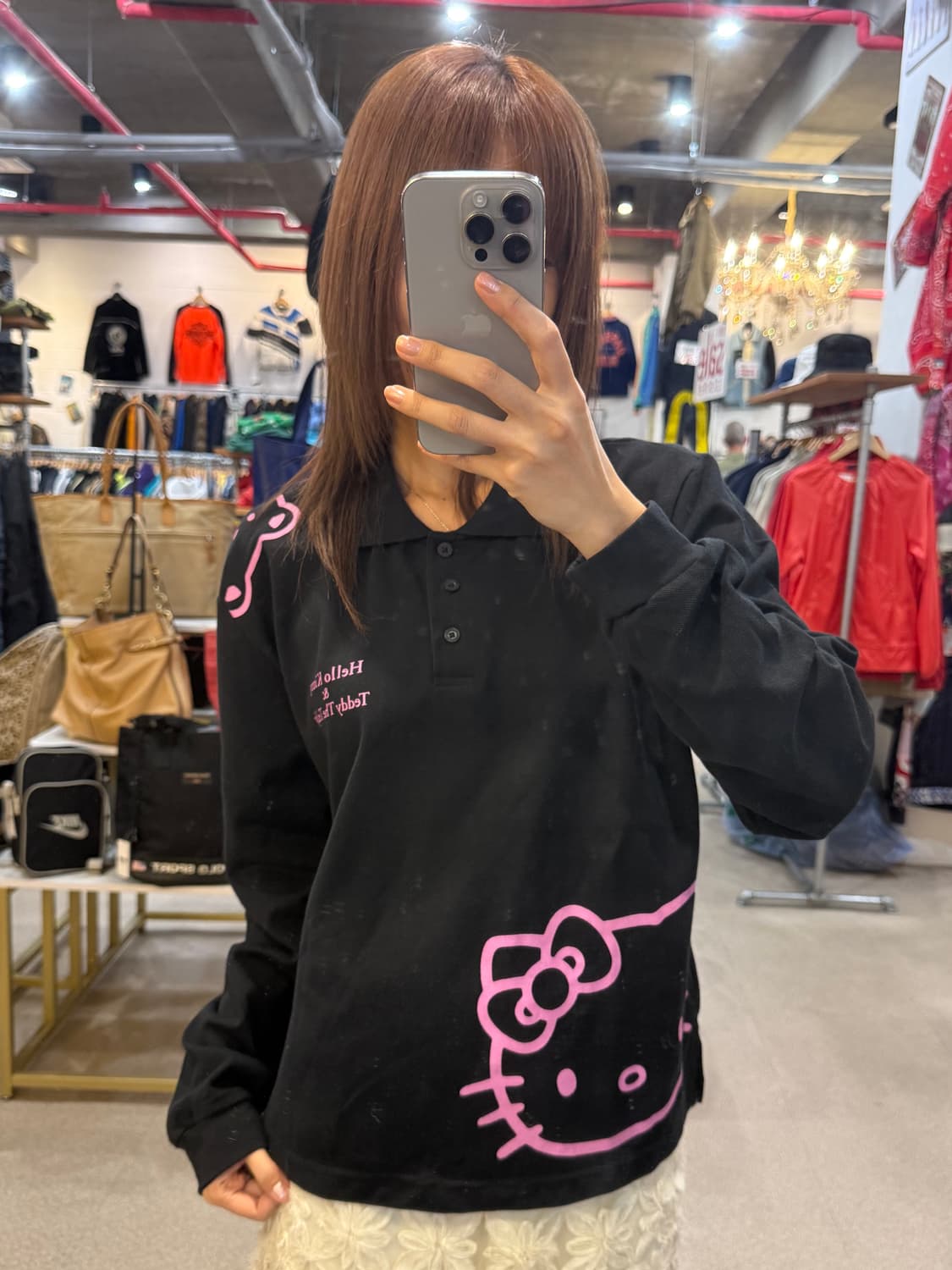 헬로 키티 긴팔 티셔츠 상품이미지4