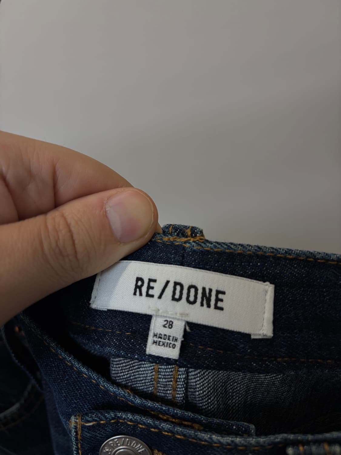 (28) re/done 리던 팔레르모 중청 부츠컷 데님팬츠 상품이미지7