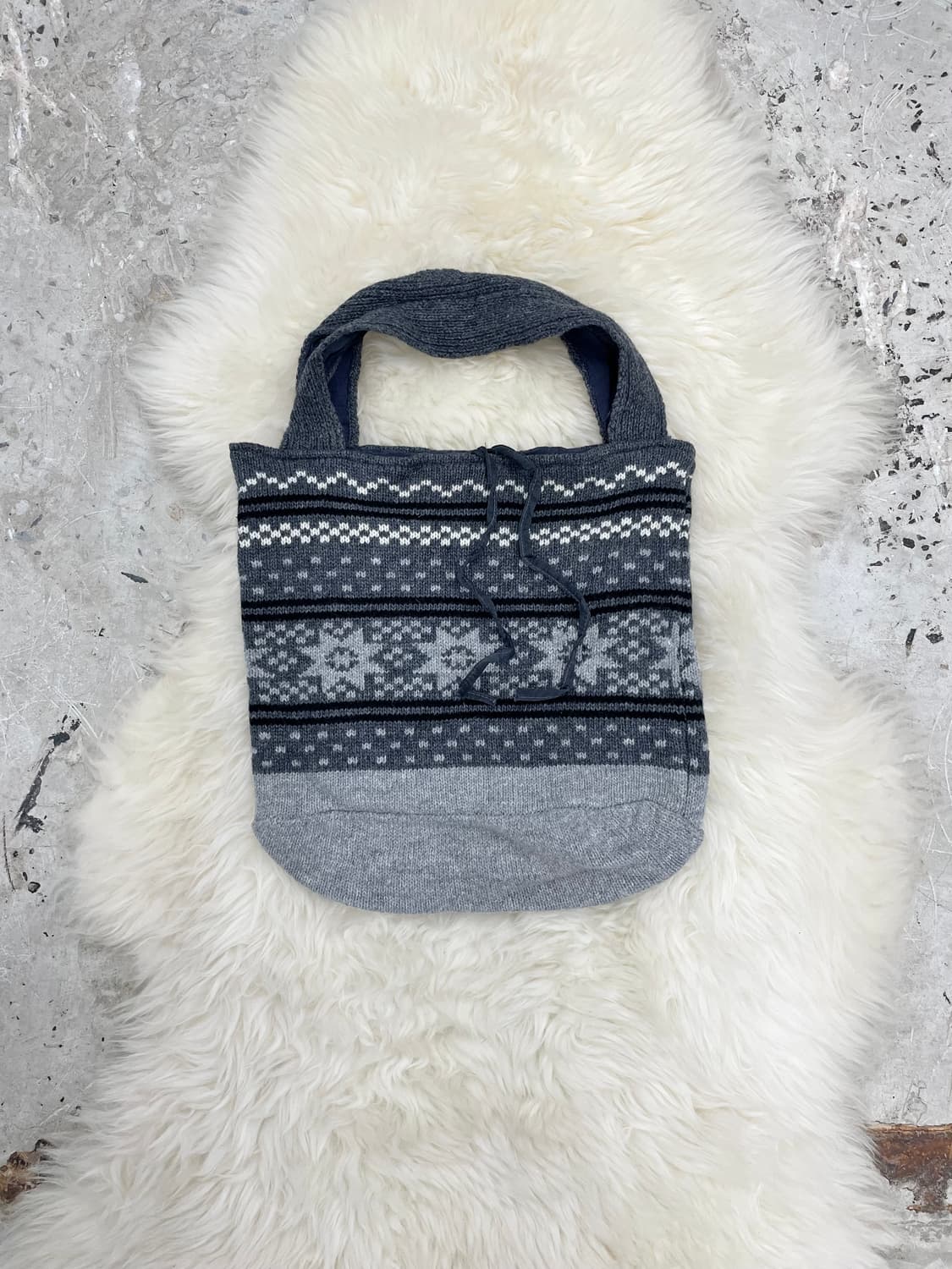 JPN 노르딕 모리 니트백 상품이미지6