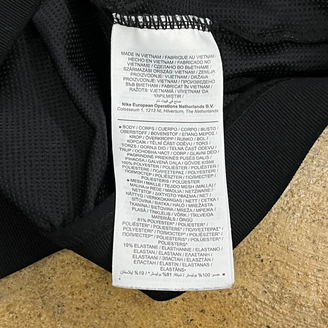 [정품/L] 나이키 프로 롱플리브 탑 블랙 b15 상품이미지7