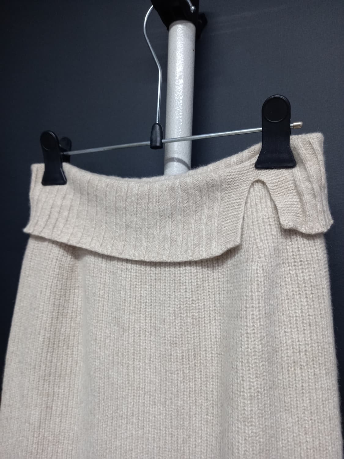 마인 춘추동 캐시미어블랜 홀가먼트 니트 롱 스커트 44 55 상품이미지4