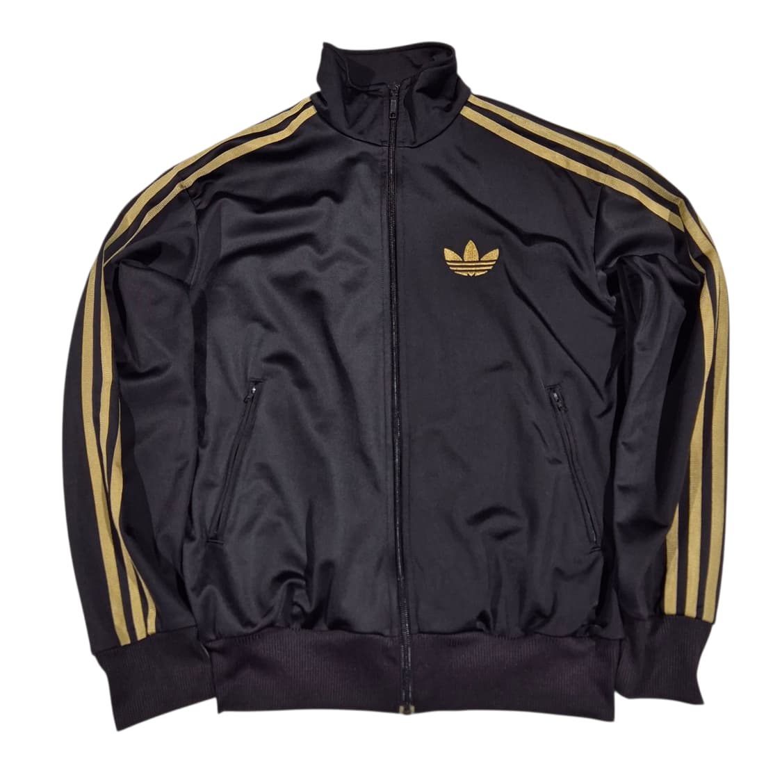 95) adidas 아디다스 구 파이어버드 트랙탑 져지 검/금 상품이미지1