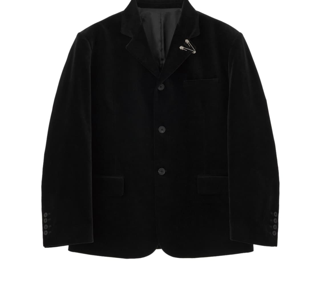 [S]에스티유 stu 벨벳 블레이저 자켓 팝니다 상품이미지1