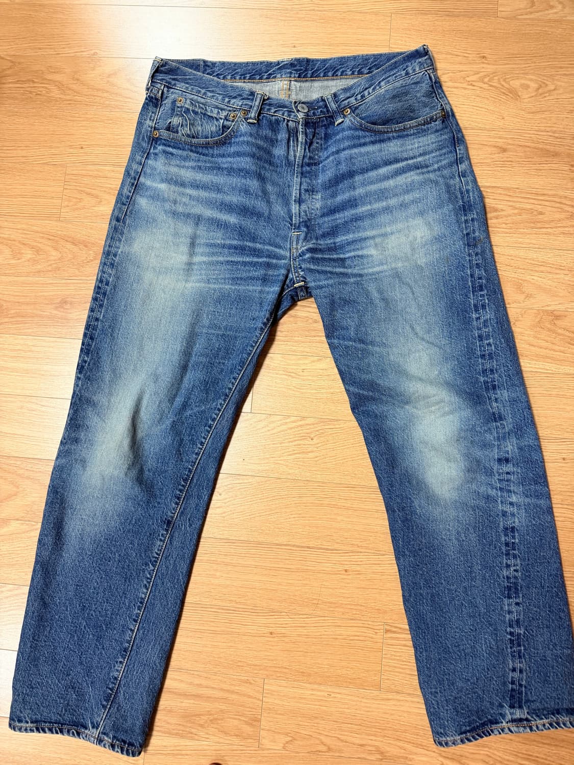 웨어하우스 1101 세컨핸드 미디움 블루 34 상품이미지2