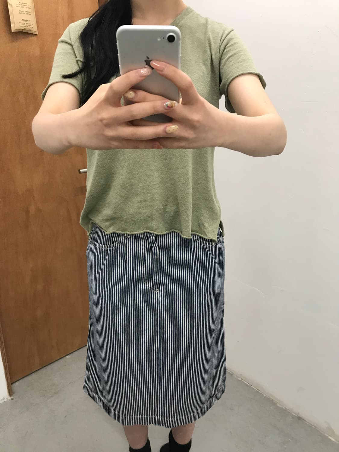 캐피탈 KAPITAL Hickory Skirt 상품이미지2