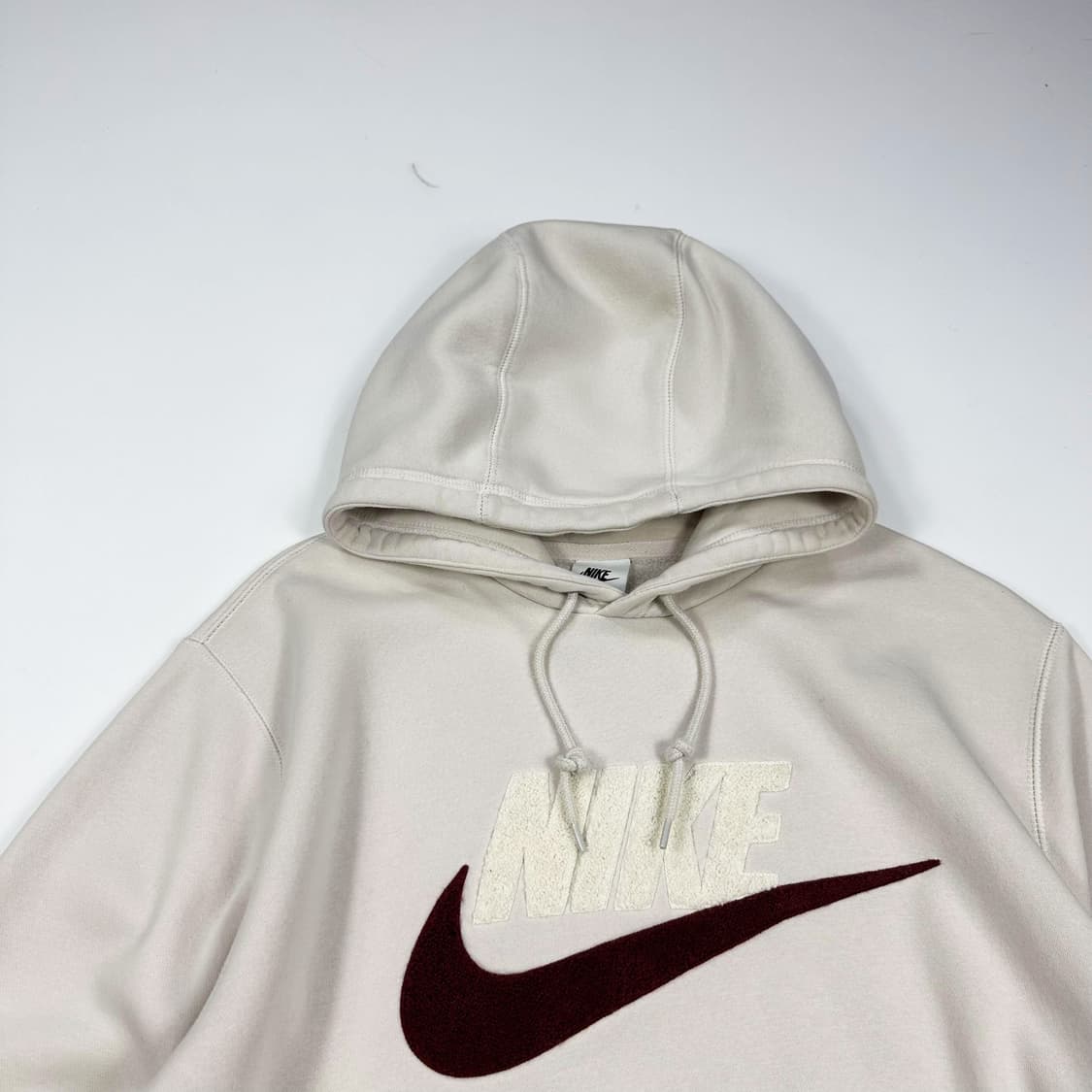 나이키 빅스우시 아이보리 후드티 (L) 상품이미지1