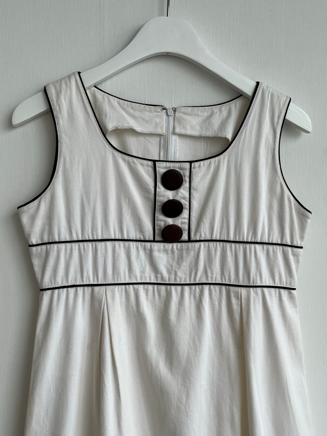 Vintage Button Detail Dress 상품이미지2