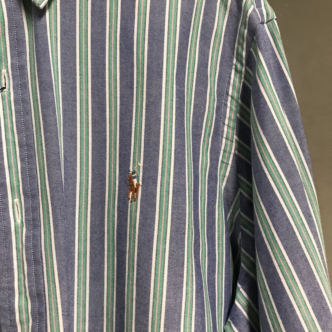 폴로 스트라이프 셔츠 XL 상품이미지4