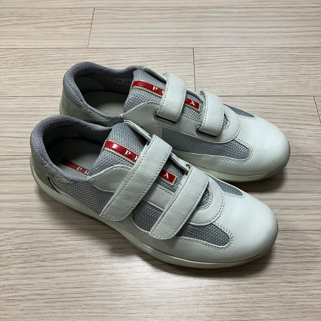 [Prada] 프라다 스포츠 아메리카컵 벨크로 스니커즈 38.5 상품이미지3