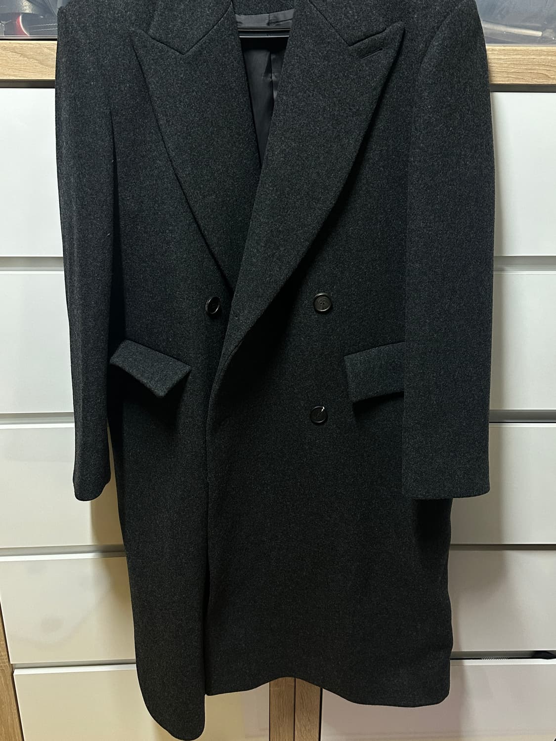 Yiyae 이예 클래식 더블코트 차콜 초판 버전 L 상품이미지4